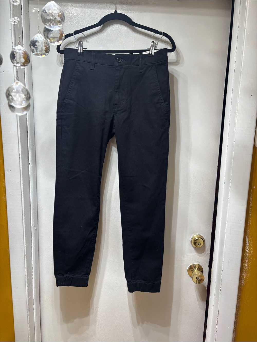 Levi's Men's Black Jogger Pants